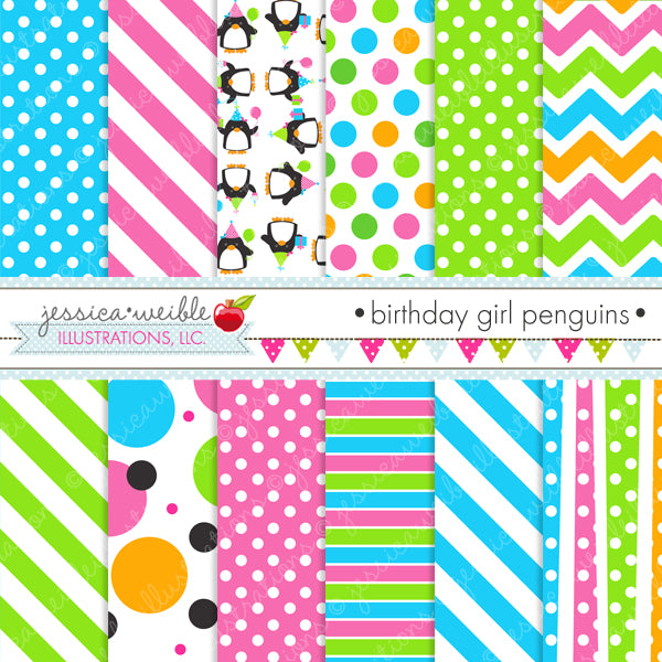 Birthday Girl Penguin Papers