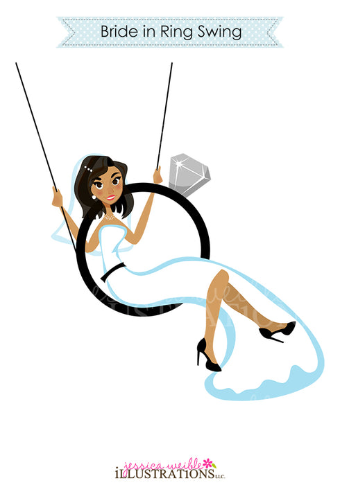 Bride in Ring Swing