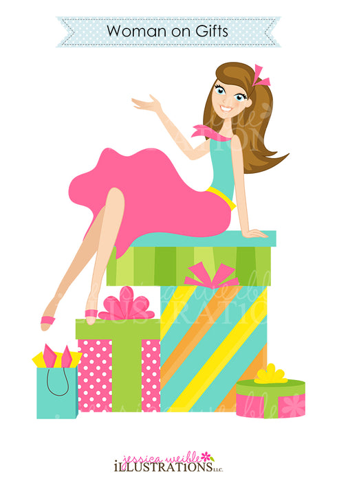 Woman on Gifts