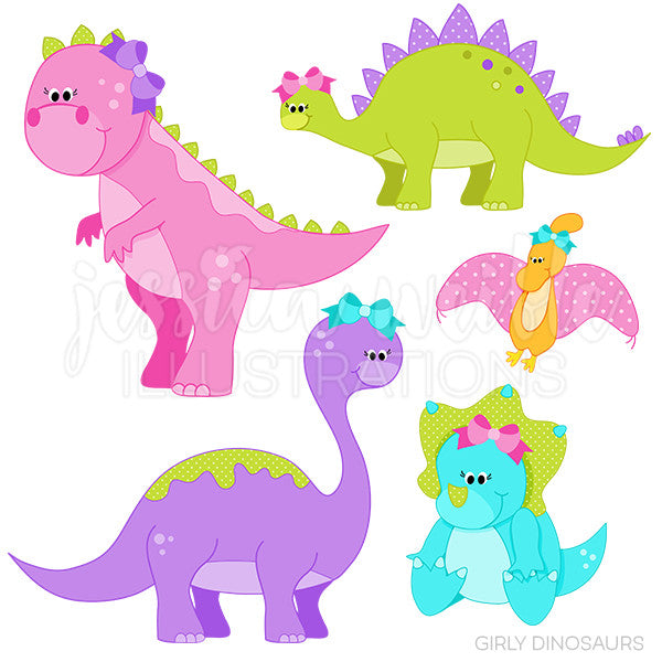 Girly Dinosaurs